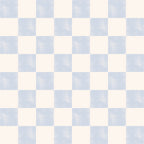 Blue Watercolor Check Wallpaper