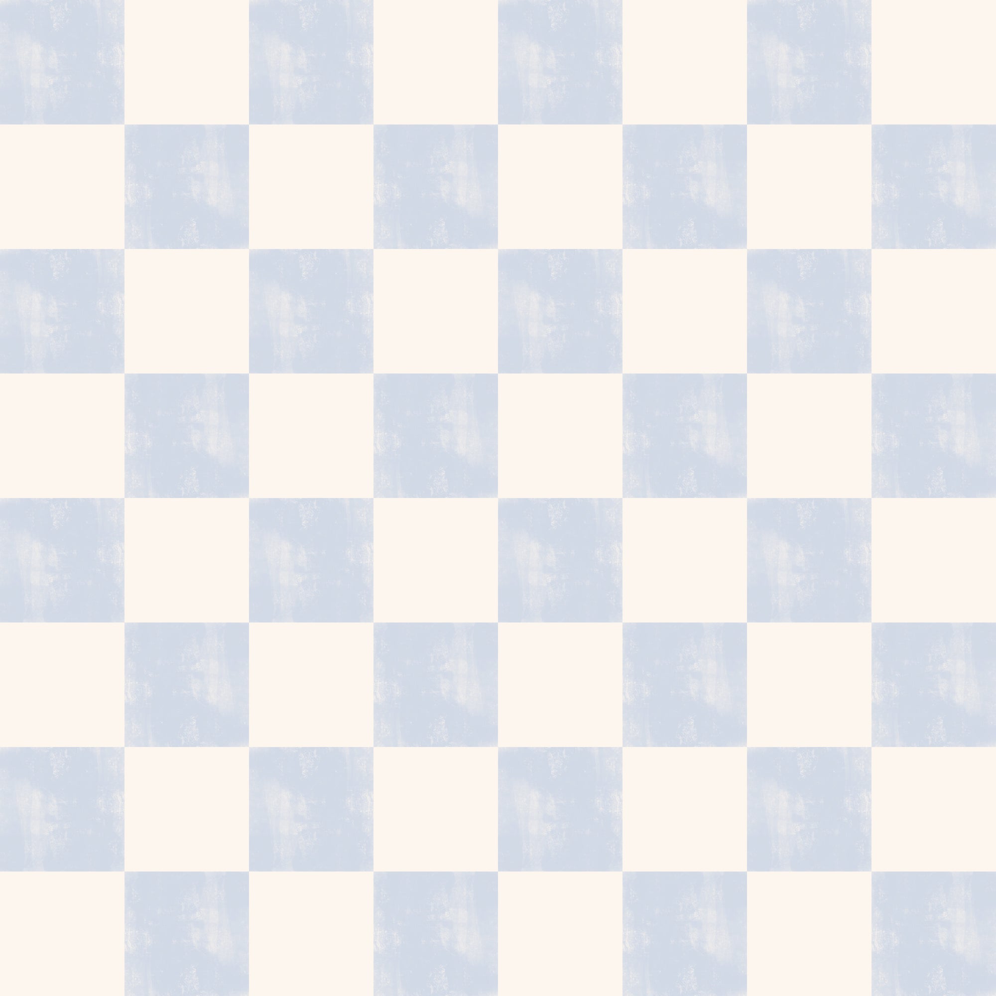 Blue Watercolor Check Wallpaper