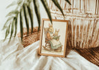 vintage bunny nursery wall art, poster, 12 inchesx 16 inches, home decor