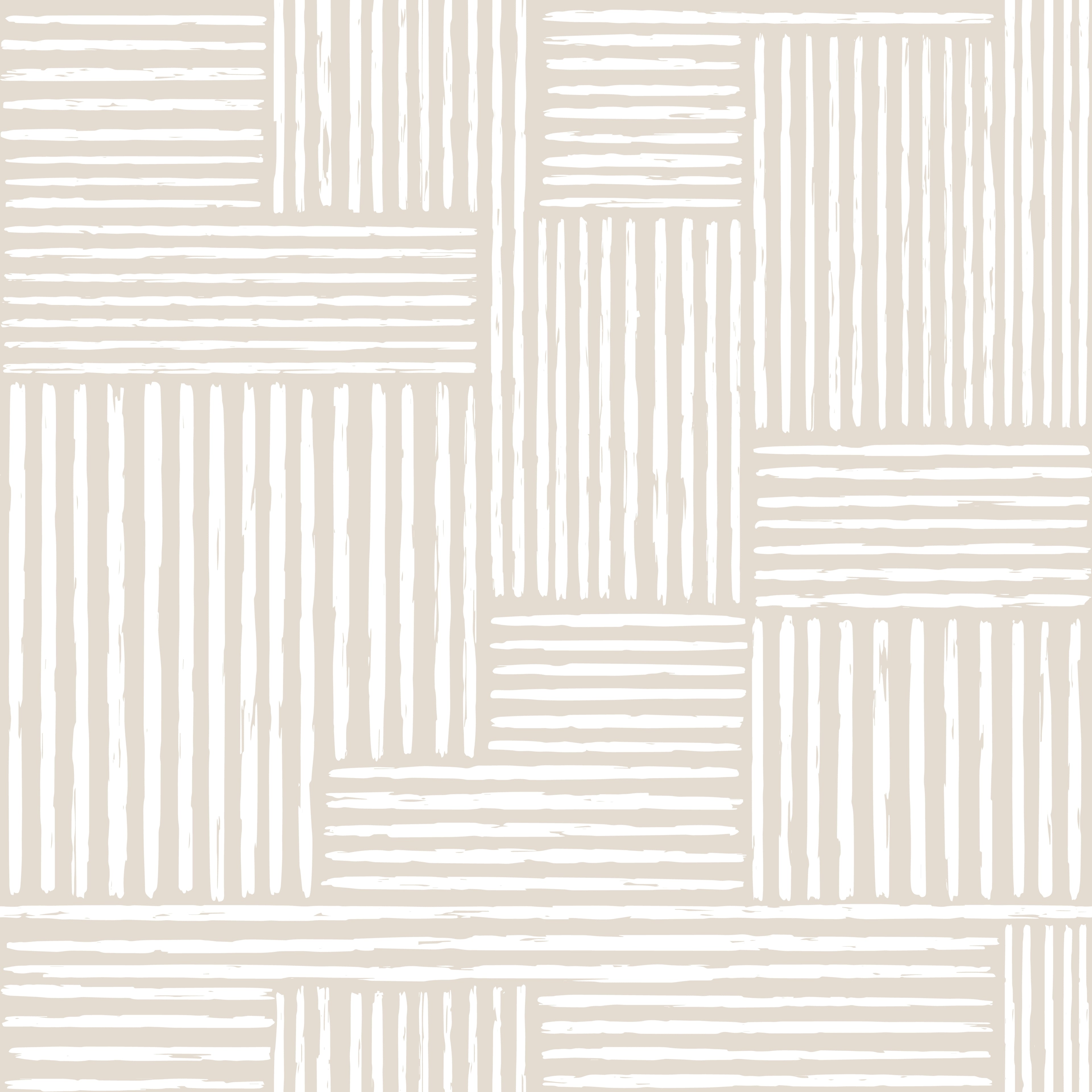 linear wallpaper, premium peel & stick, sample 12 inchesx12 inches, beige; striped, wallpaper decor