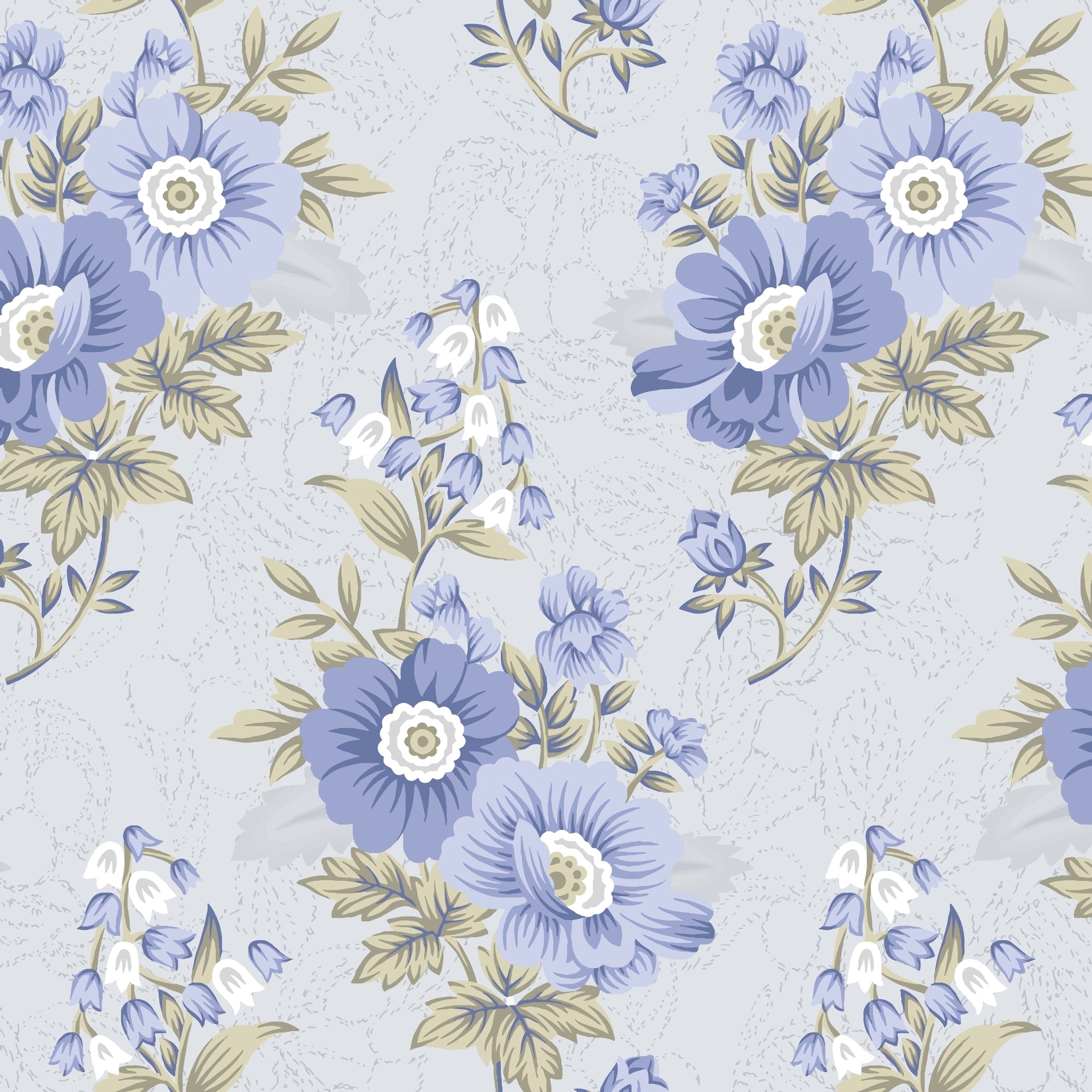 Periwinkle Amelie Wallpaper