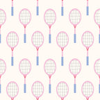 Pink Tennis Racket Wallpaper