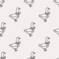 Bow Goose Wallpaper