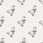 Bow Goose Wallpaper