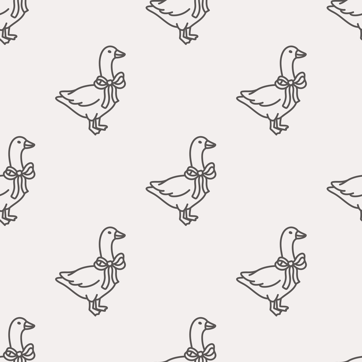 Bow Goose Wallpaper