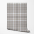 Ash Plaid Wallpaper