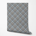 Steel Tartan Wallpaper
