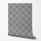 Steel Tartan Wallpaper