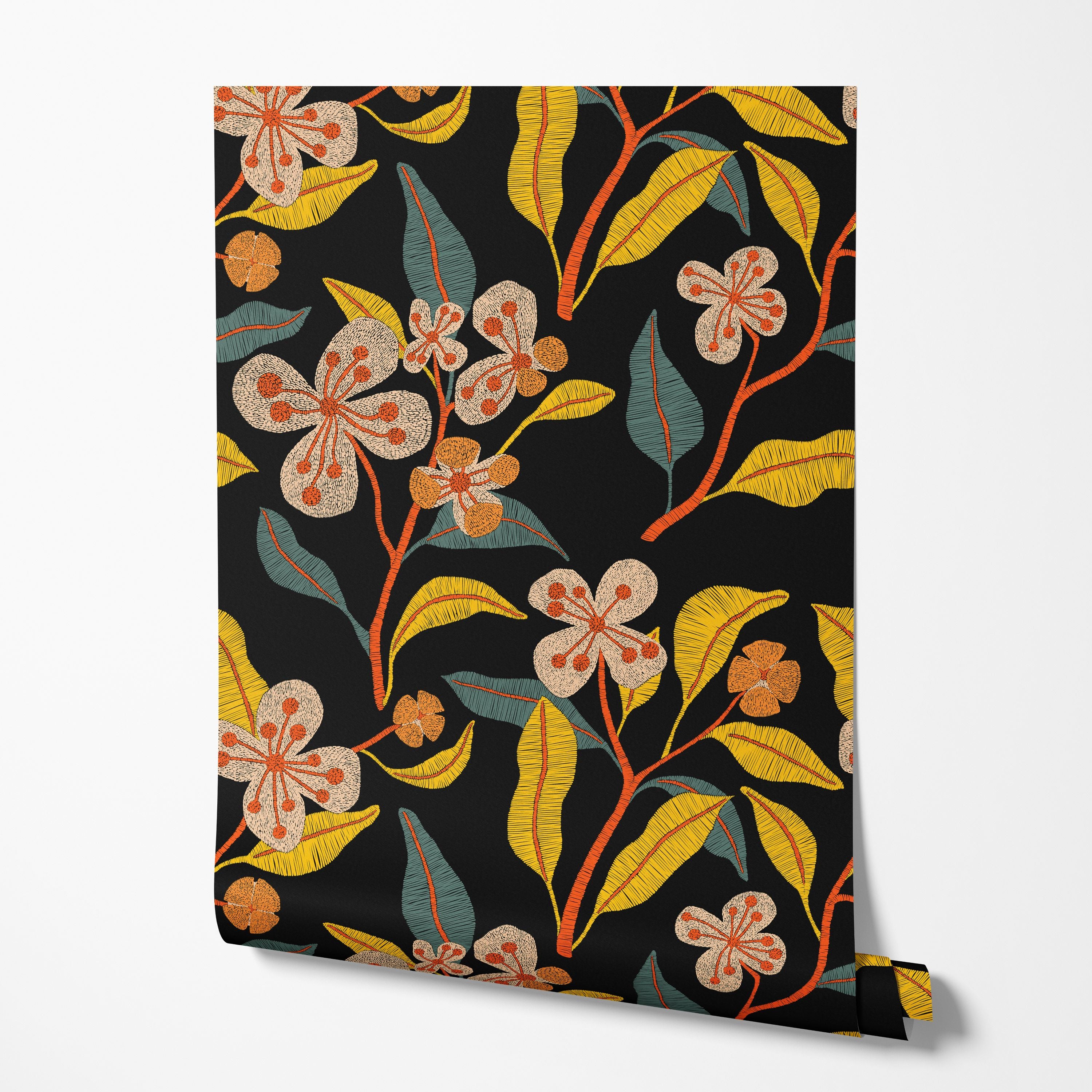 Golden Calla Maren Wallpaper