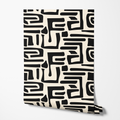Tribal Maze Wallpaper