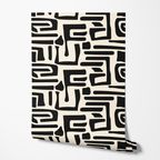 Tribal Maze Wallpaper
