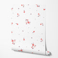 Playful Ditsy Floral Wallpaper