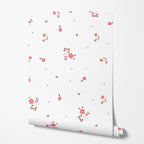 Playful Ditsy Floral Wallpaper
