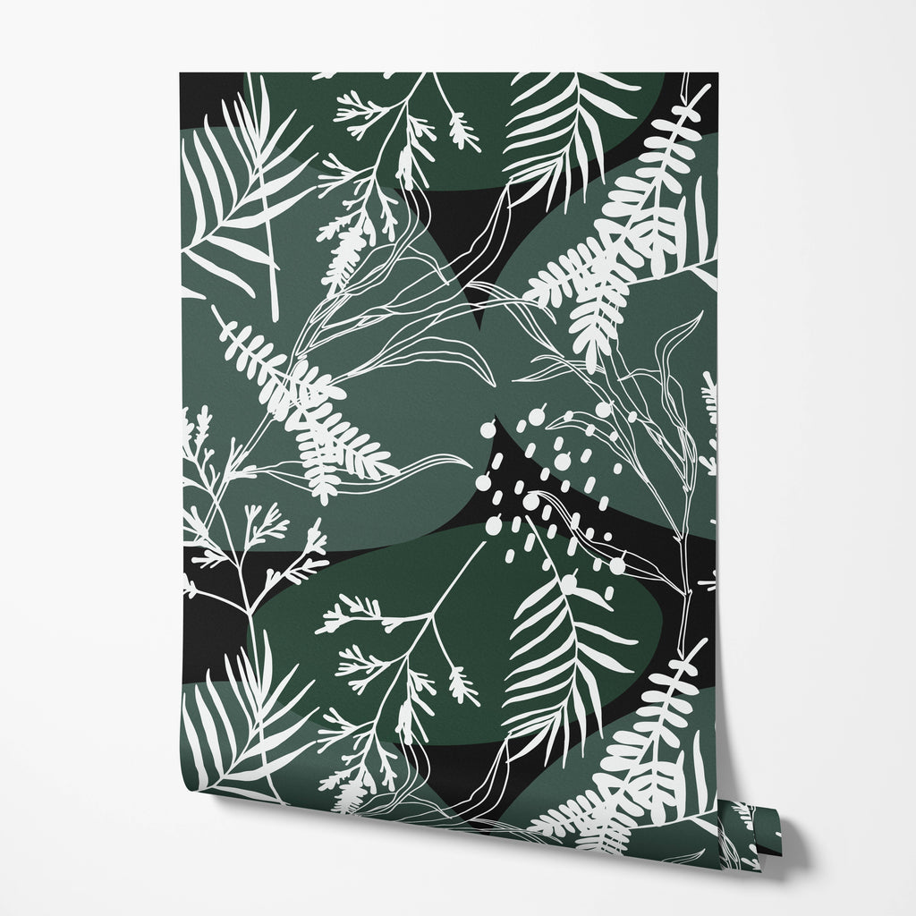 Leaf Silhouette Wallpaper