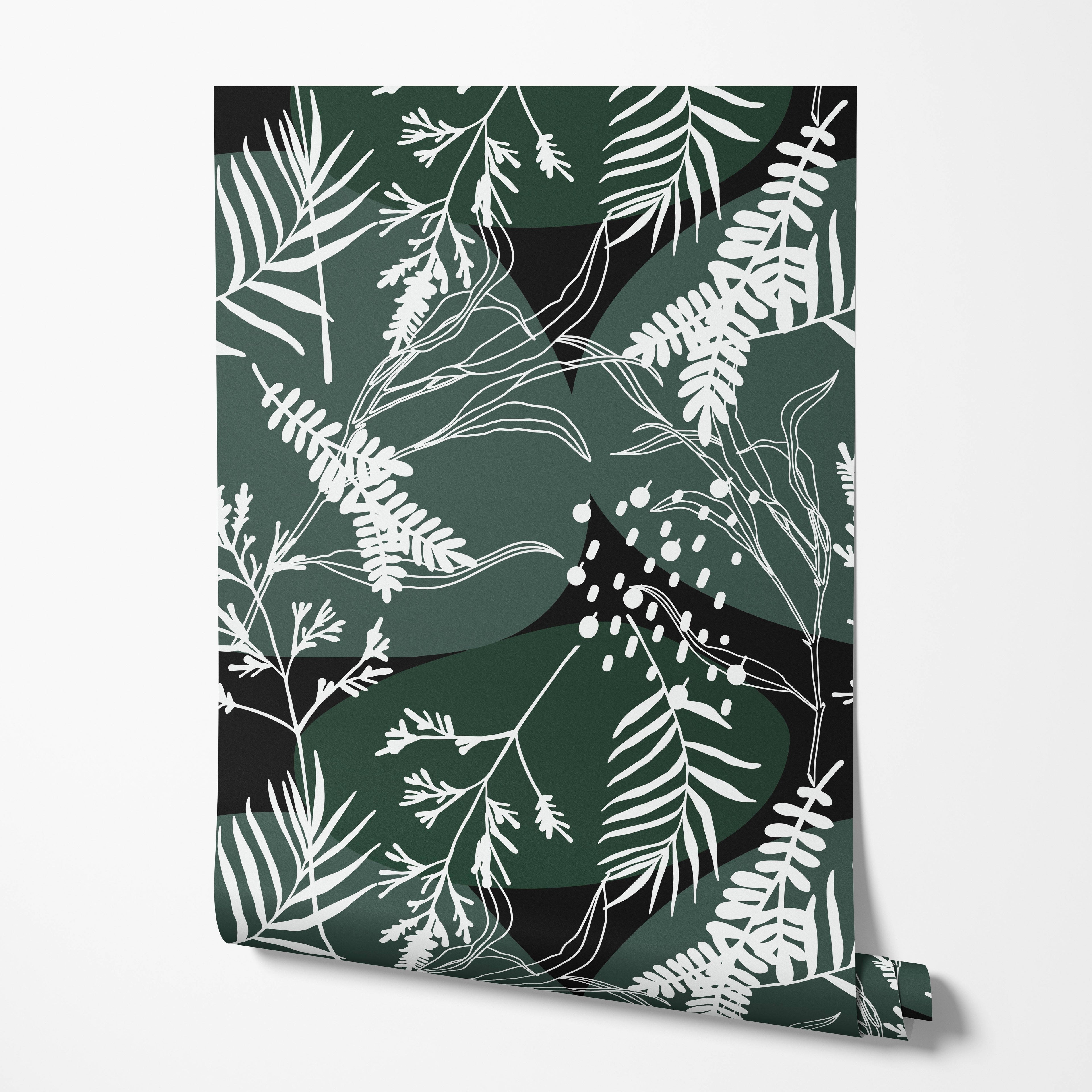 Leaf Silhouette Wallpaper