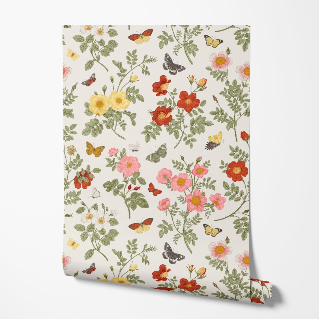 The Briar Butterfly Wallpaper