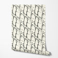 Abstract Brushstroke Geometric Wallpaper