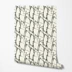 Abstract Brushstroke Geometric Wallpaper
