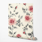 Rose Floral Wallpaper