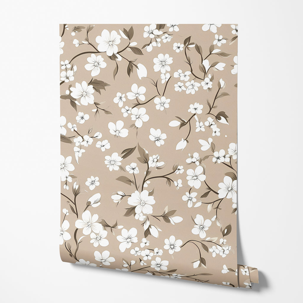 Cherry Blossom Floral Wallpaper