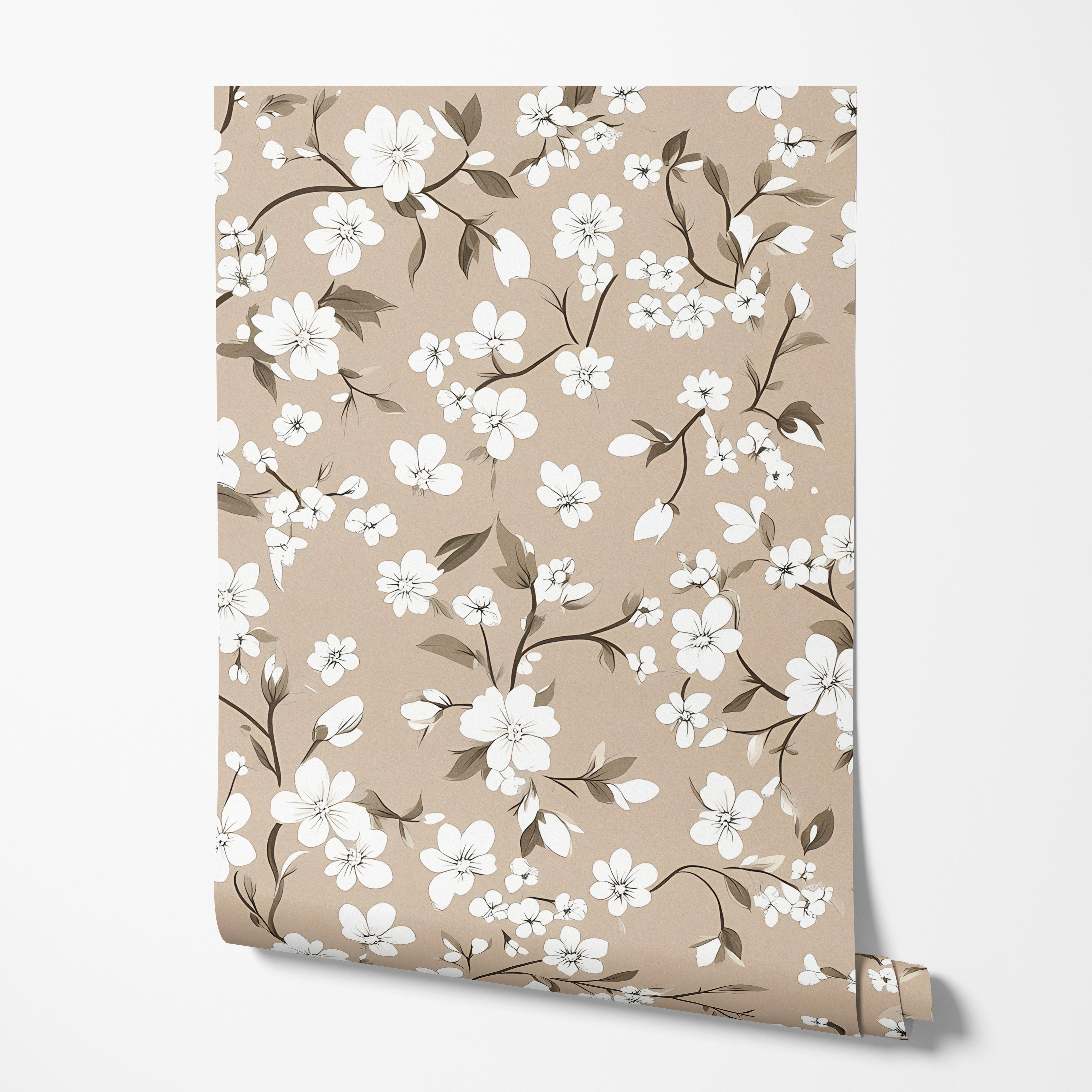 Cherry Blossom Floral Wallpaper