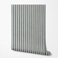 Textured Canvas Strip Wallpaper