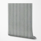 Textured Canvas Strip Wallpaper
