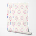 Pink Tennis Racket Wallpaper