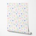 Pastel Peony Garden Wallpaper