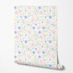 Pastel Peony Garden Wallpaper