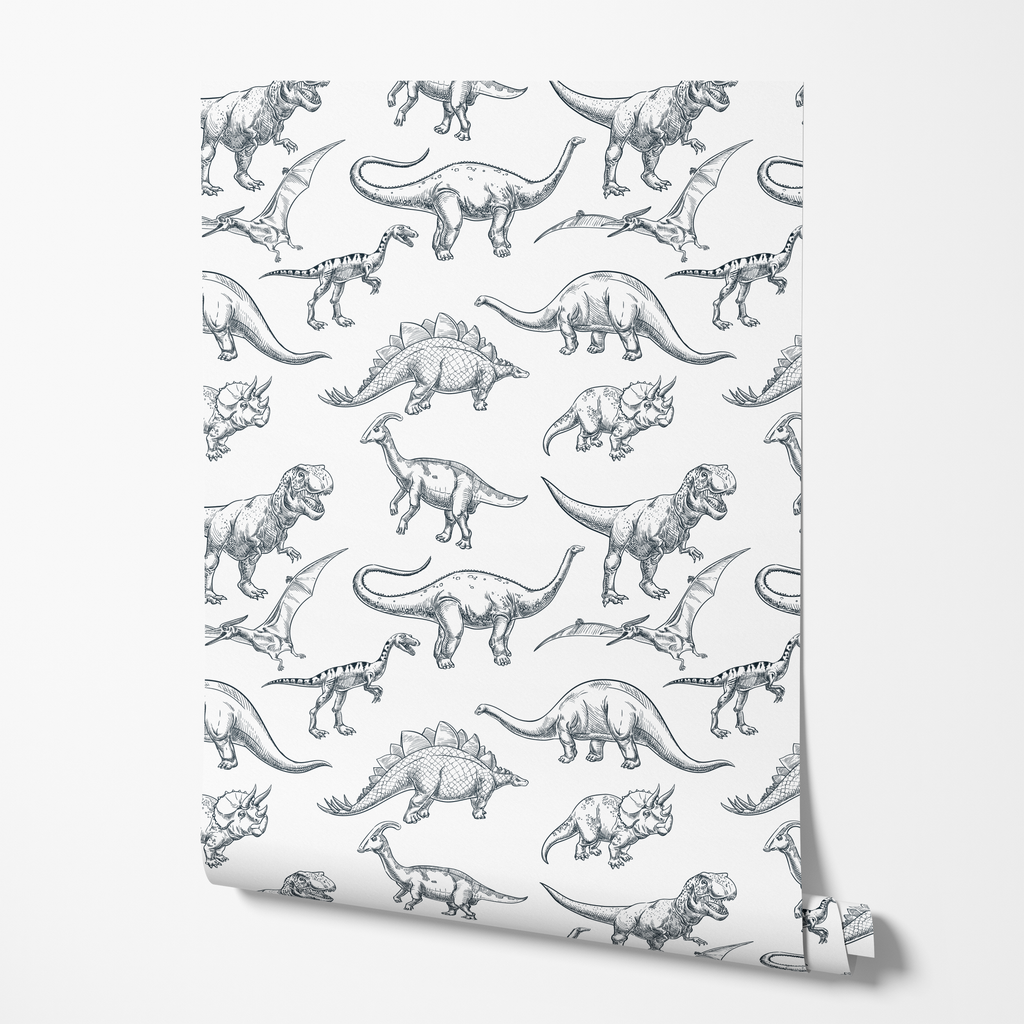 Dinosaur Sketch Wallpaper