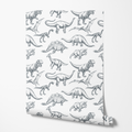 Dinosaur Sketch Wallpaper