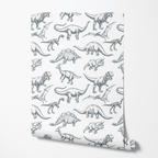 Dinosaur Sketch Wallpaper