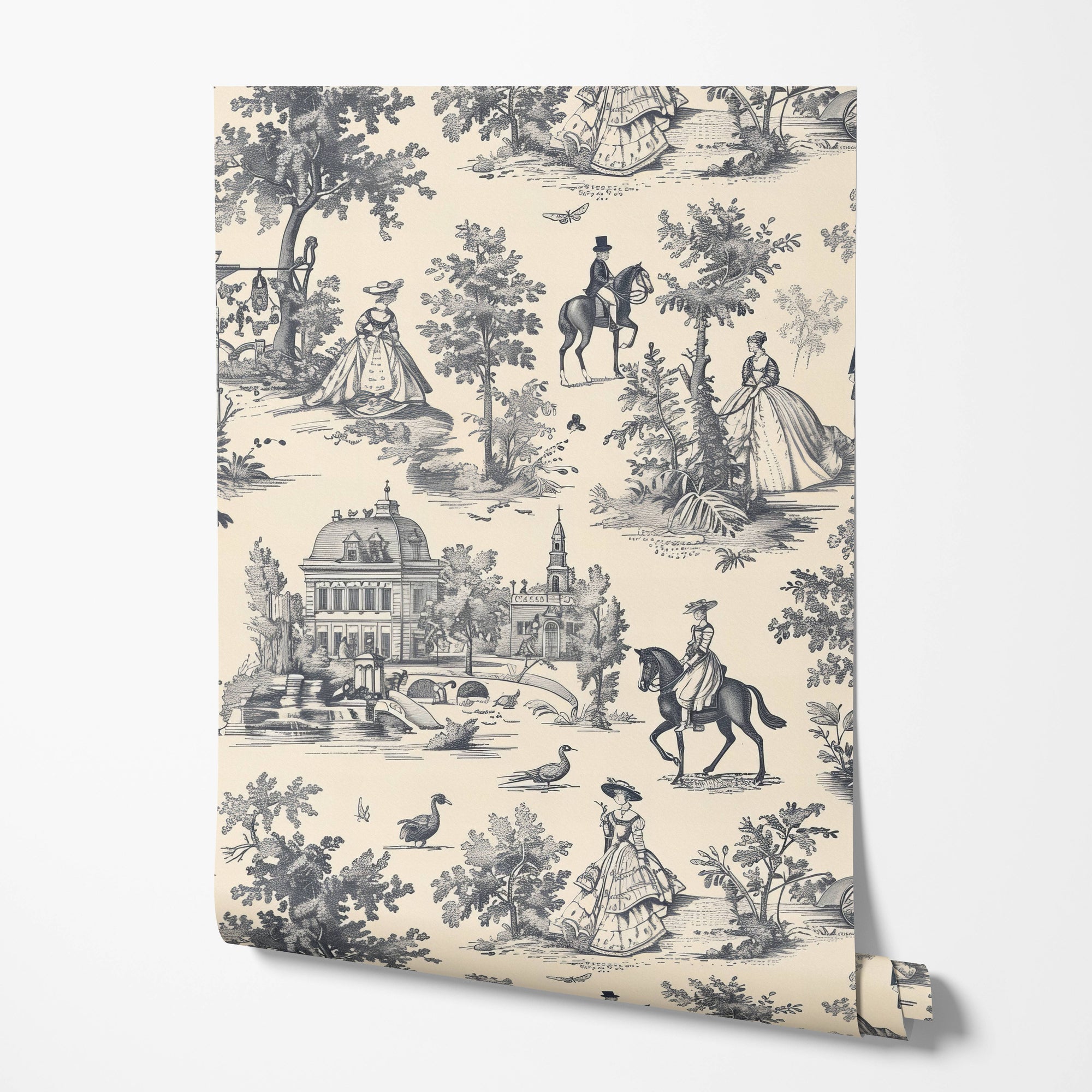 De Jouy Scenic Wallpaper