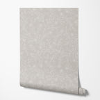 Seamless Floral Line Art Wallpaper