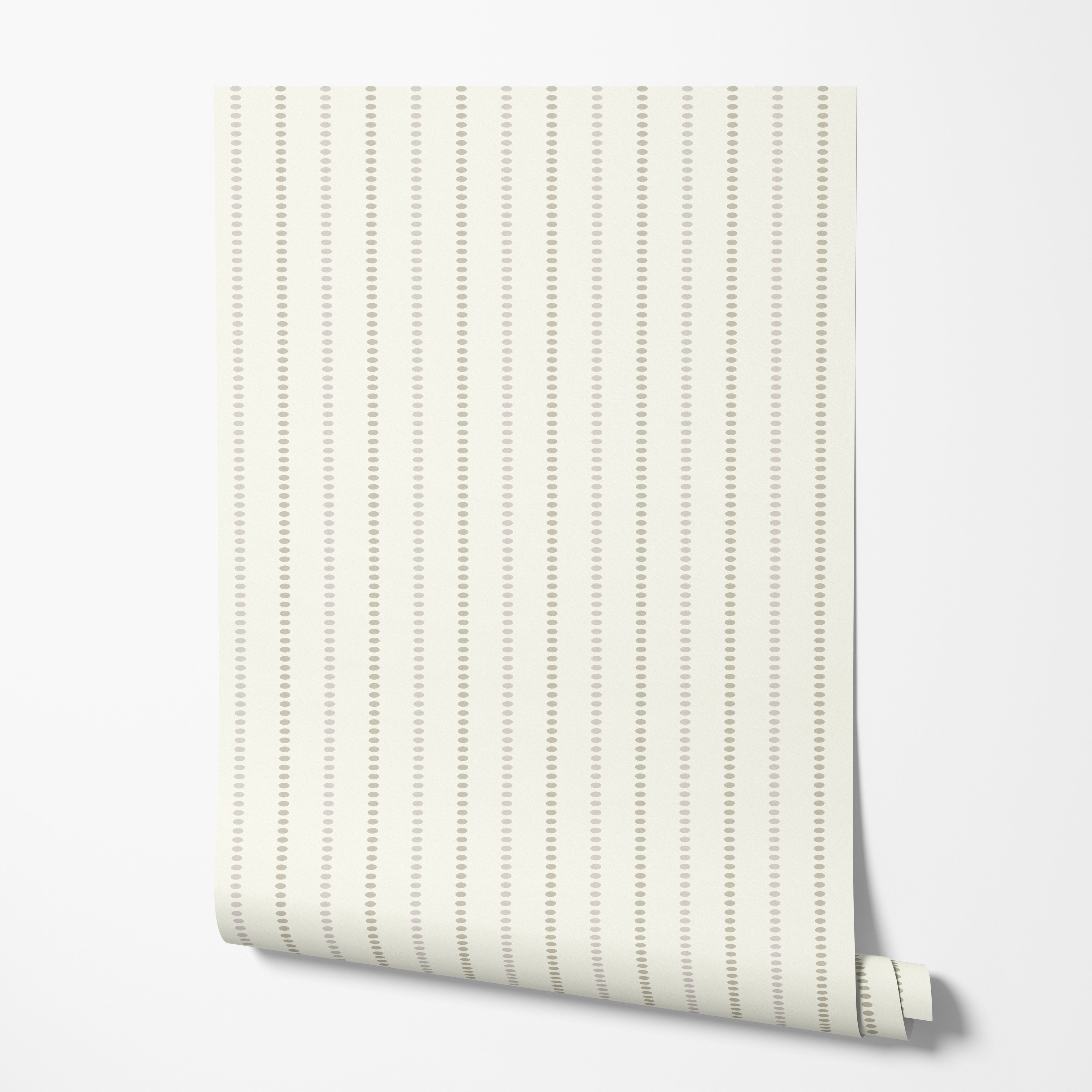 Vertical Dot Stripe Wallpaper