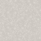 Seamless Floral Line Art Wallpaper