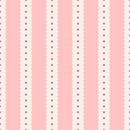 Pink Scallop Stripe Wallpaper