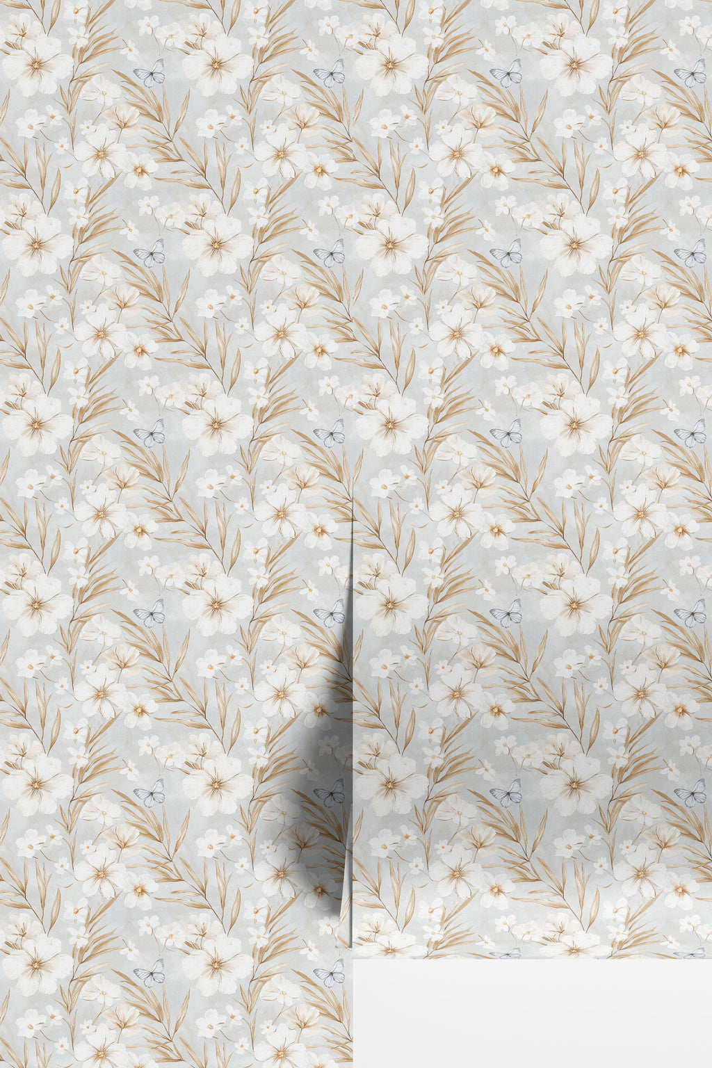 starpetal wallpaper, premium peel & stick, 2x10 feet 24 inchesx 120 inches, home decor