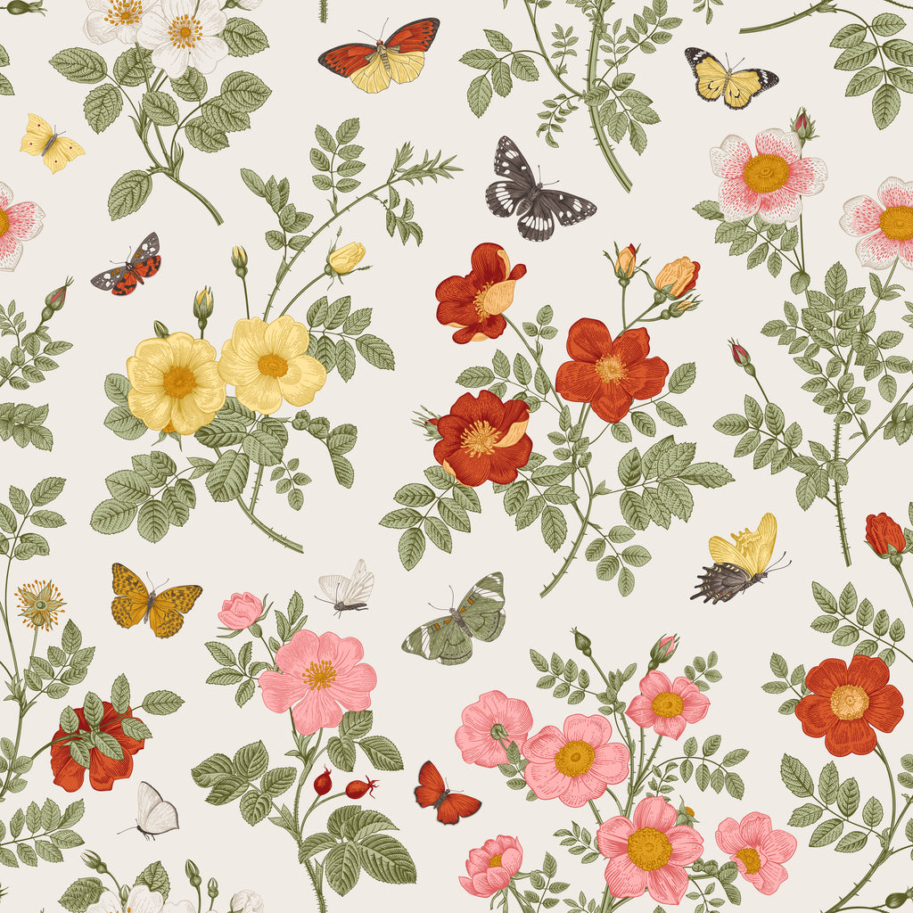 The Briar Butterfly Wallpaper