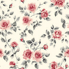 Rose Floral Wallpaper