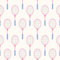 Pink Tennis Racket Wallpaper