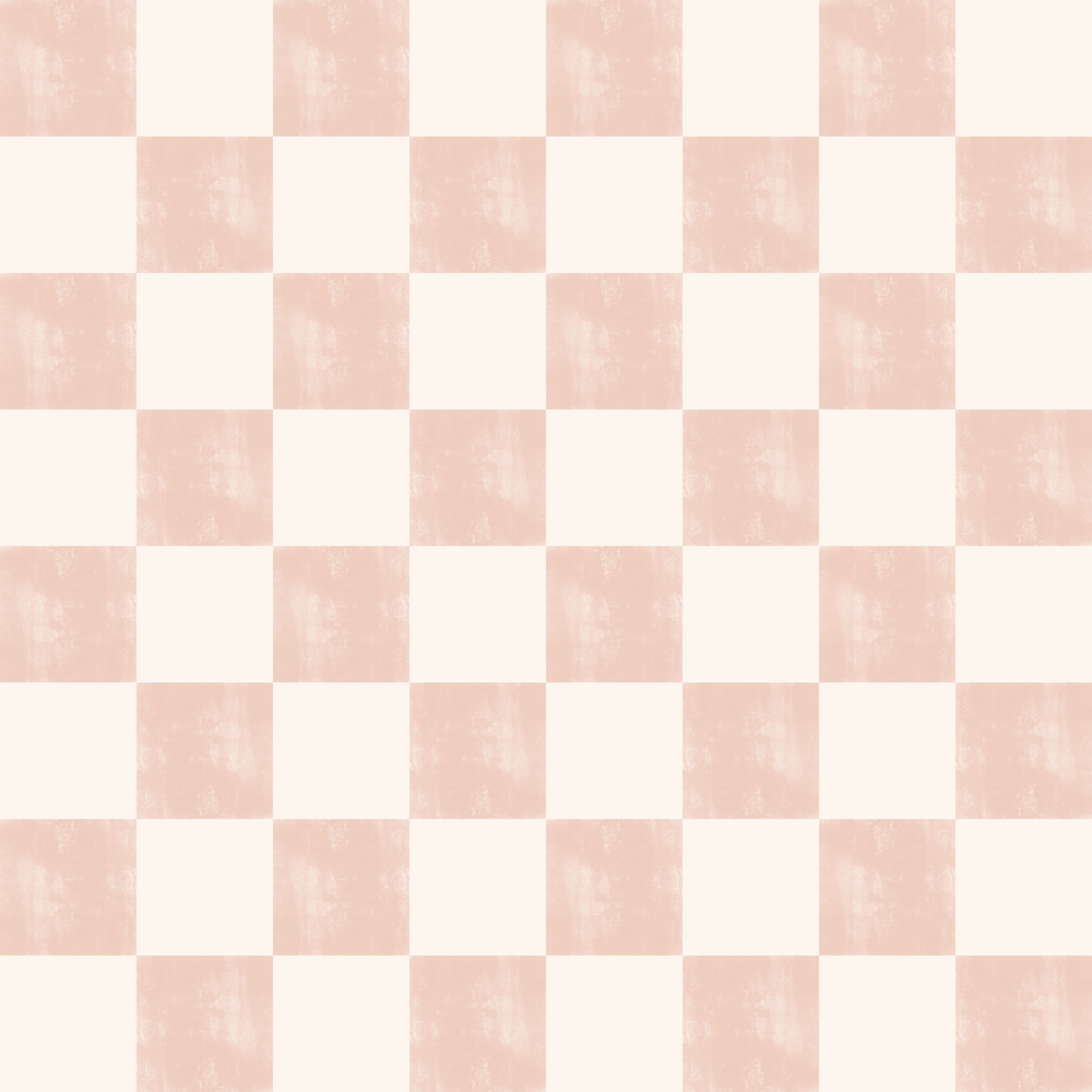 Blush Watercolor Check Wallpaper