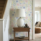 Pastel Peony Garden Wallpaper