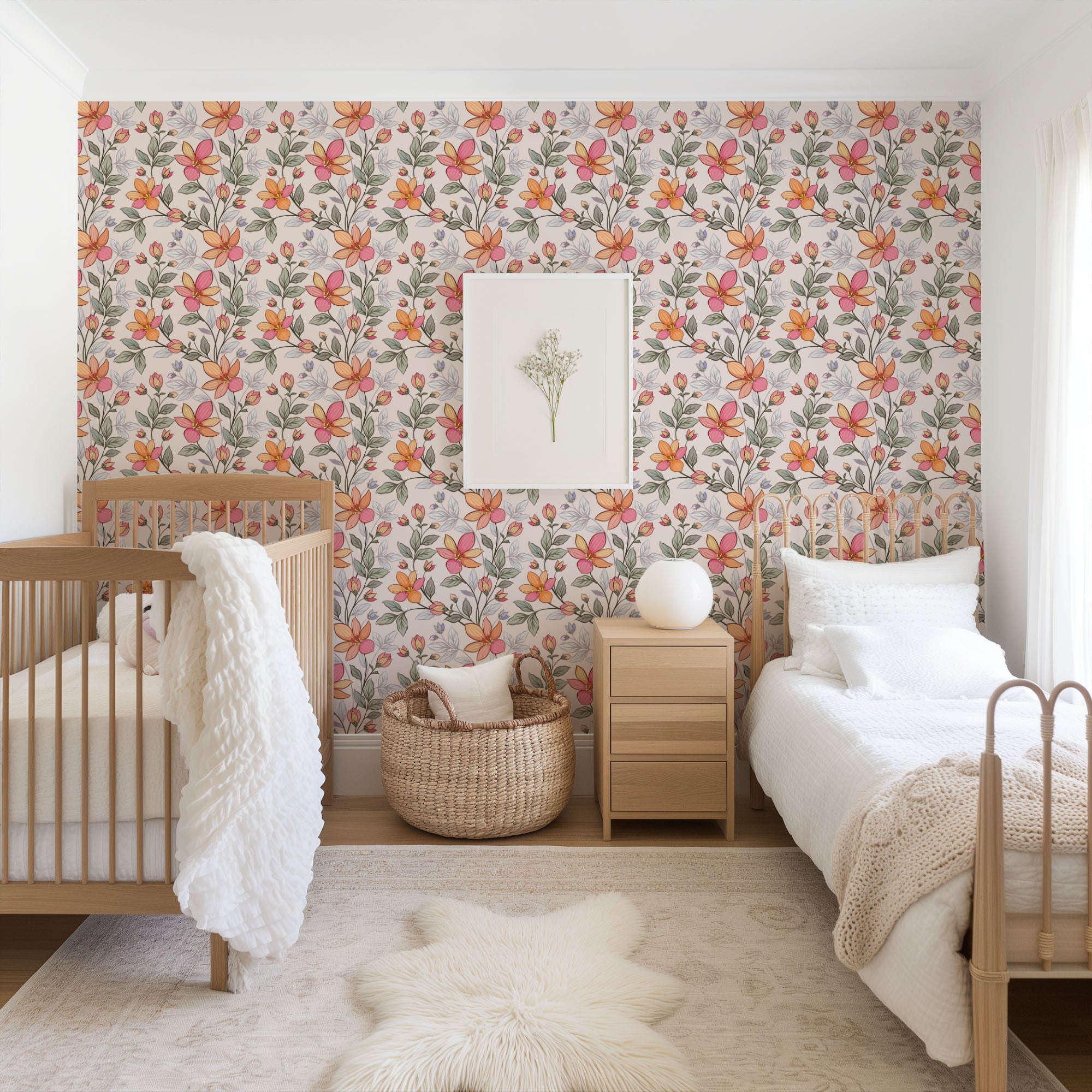 Bloom Vine Wallpaper