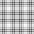 Grayscale Tartan Wallpaper