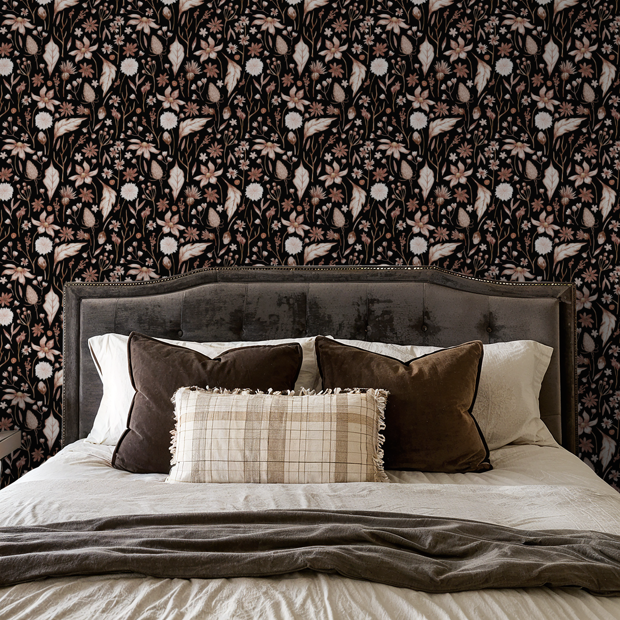 Autumn Florals Wallpaper
