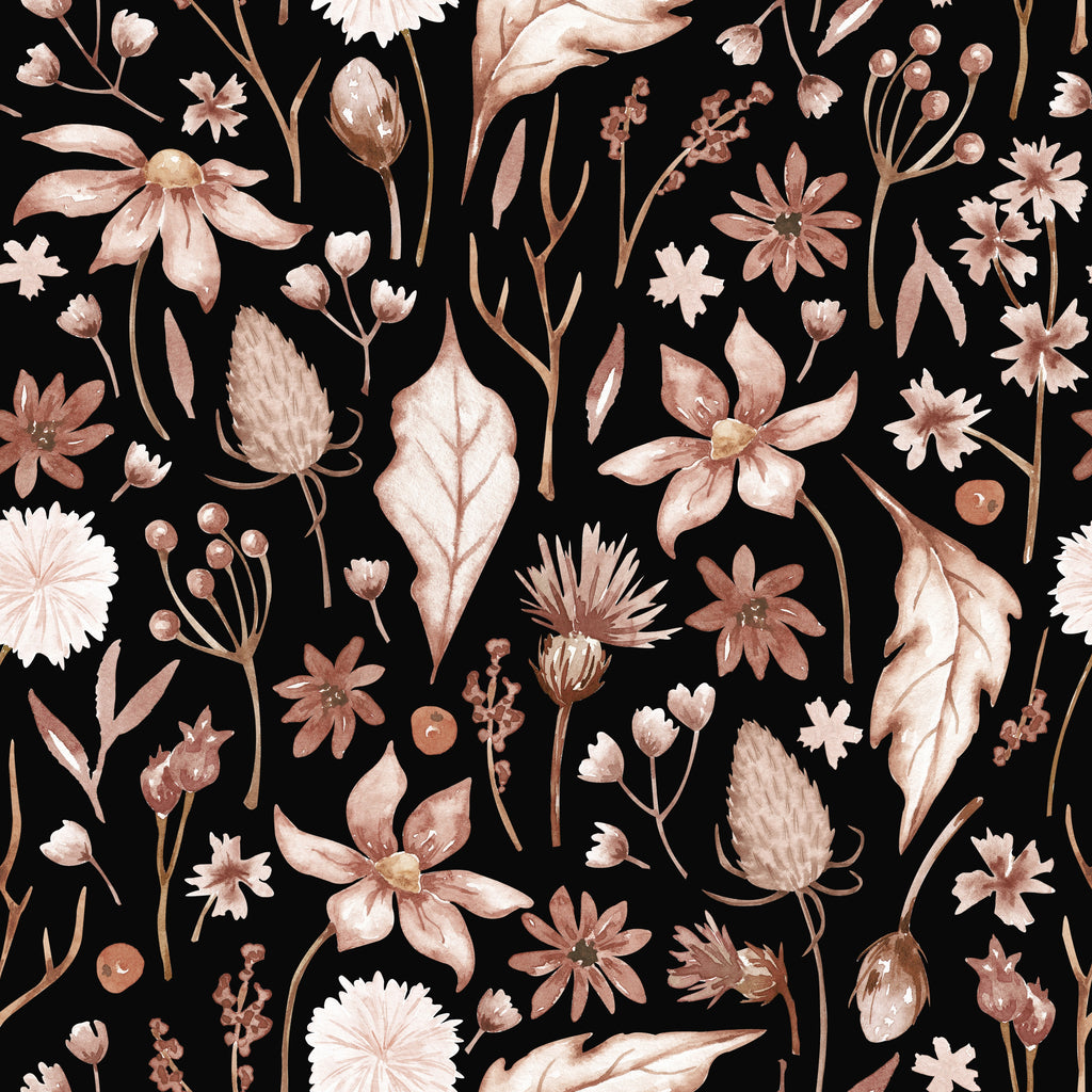 Autumn Florals Wallpaper