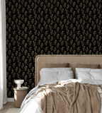 Gold Botanicals Wallpaper