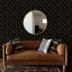 Gold Botanicals Wallpaper